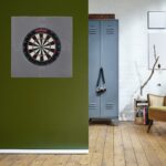 Protectie perete pentru darts, gri, diametru 45 cm - imagine 4
