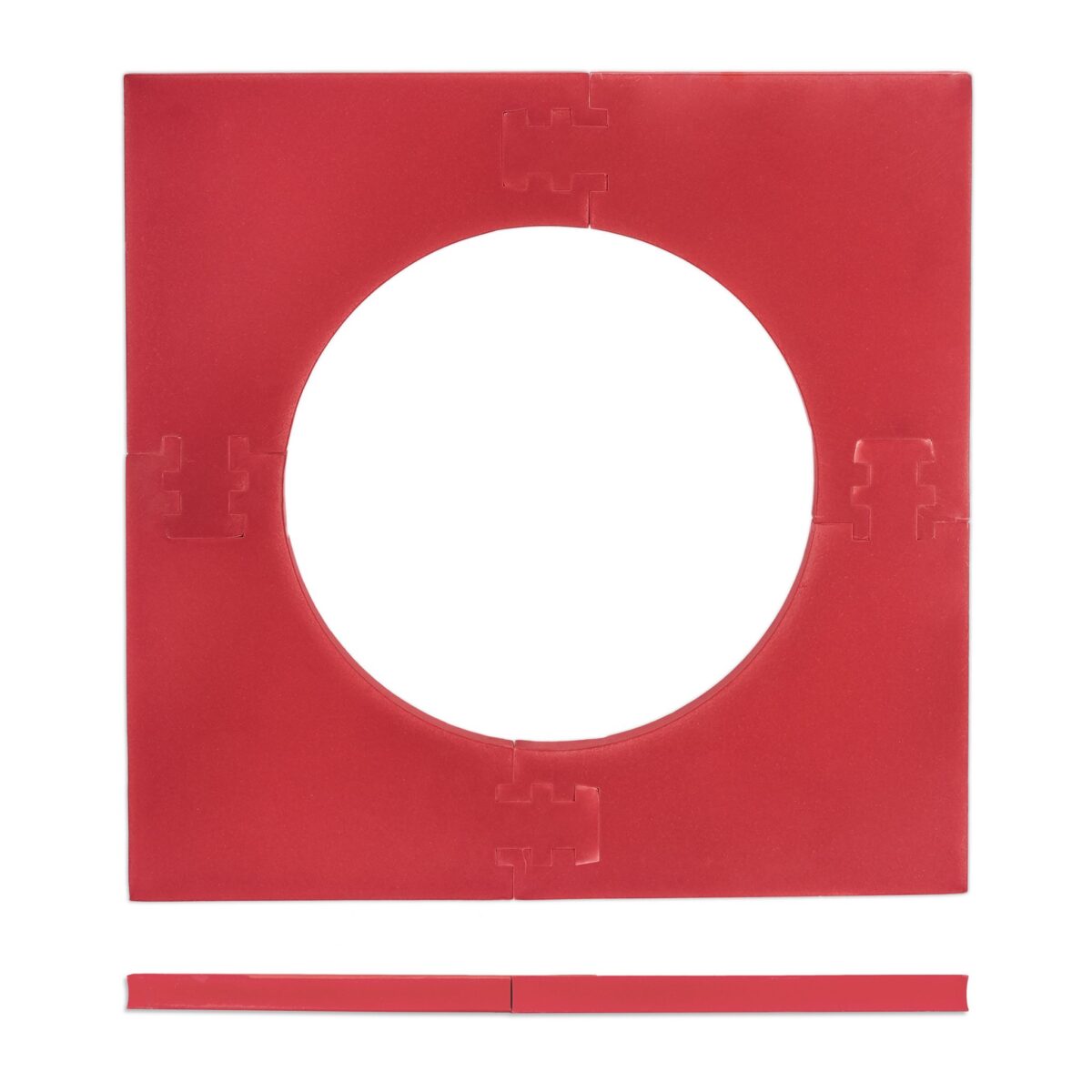 Protectie perete pentru darts, burgundy, diametru 45 cm - imagine 10
