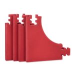 Protectie perete pentru darts, burgundy, diametru 45 cm - imagine 2