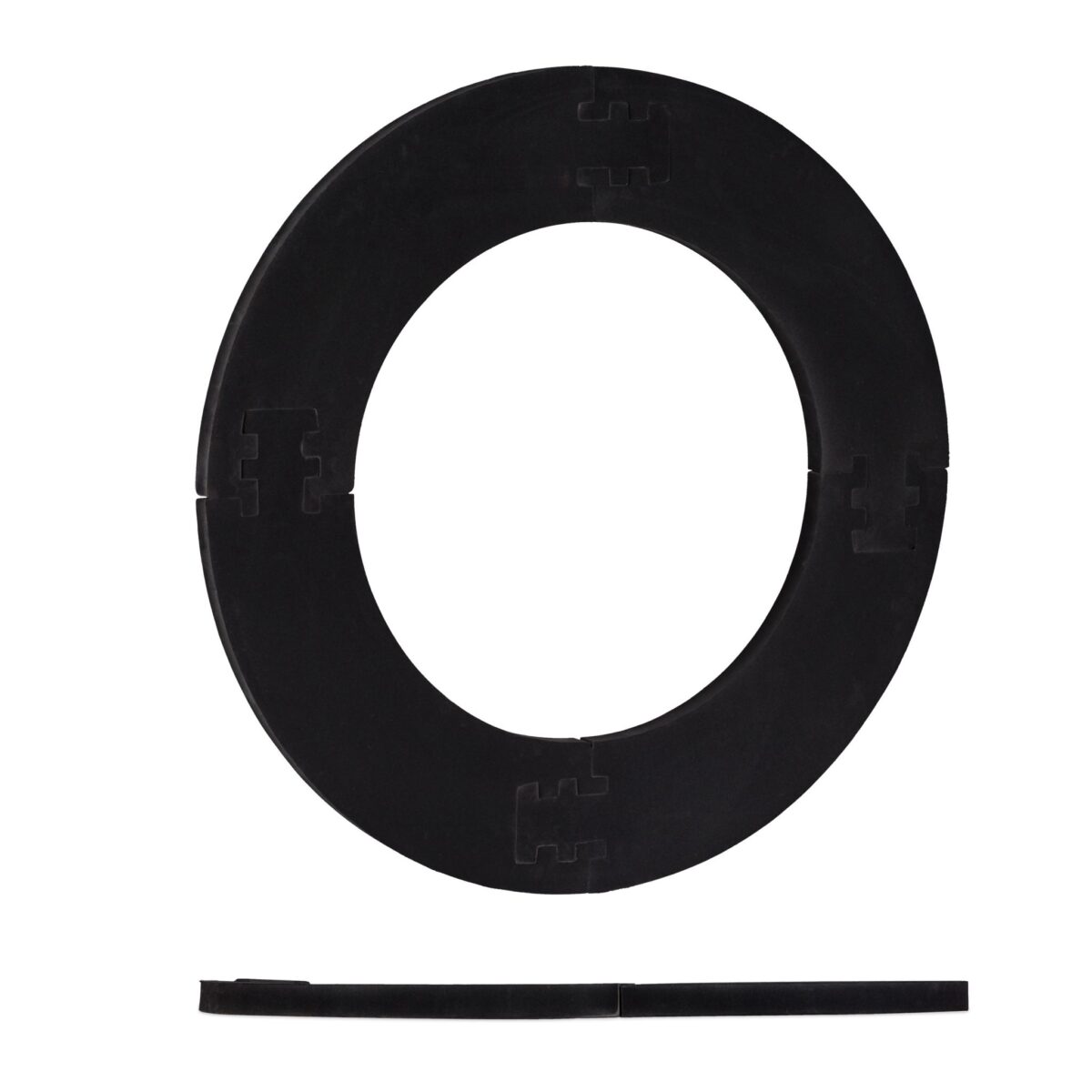 Protectie perete pentru darts, negru, diametru 45 cm - imagine 9