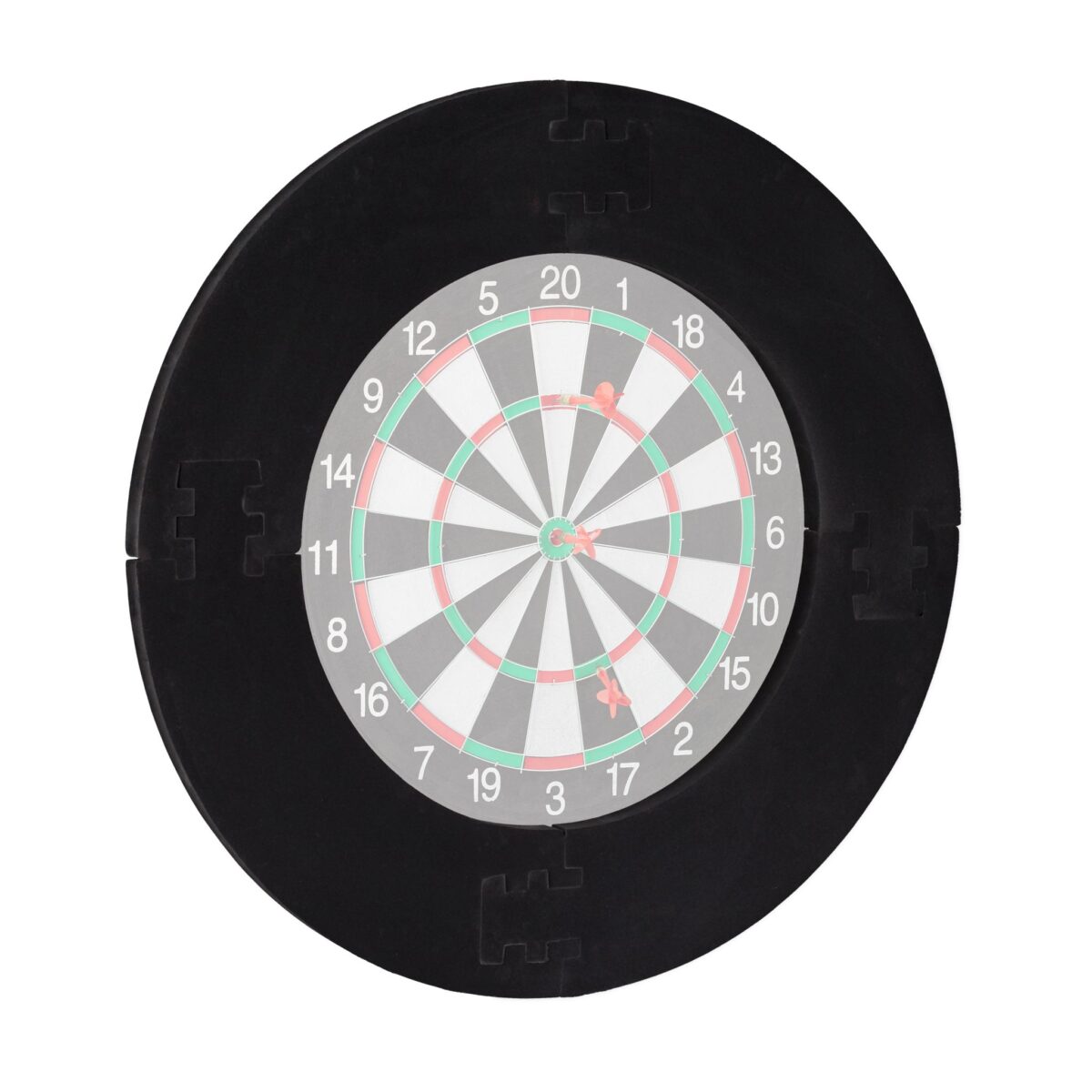 Protectie perete pentru darts, negru, diametru 45 cm - imagine 4