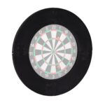 Protectie perete pentru darts, negru, diametru 45 cm