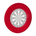 Protectie perete pentru darts, rosu, diametru 45 cm