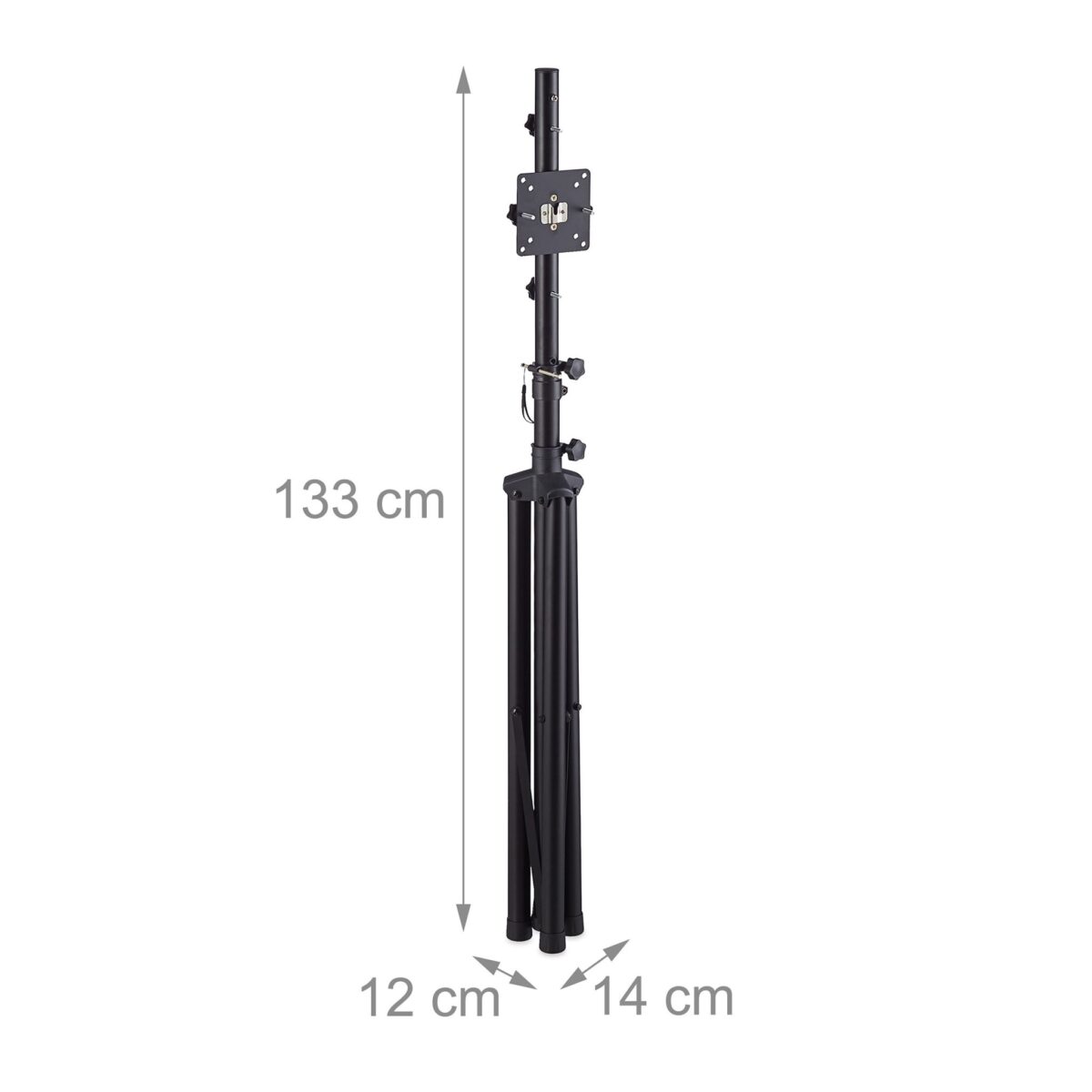Suport mobil pentru placa de darts, 115 x 100 cm, otel, negru - imagine 7