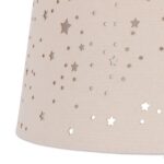 Lampa suspendata cu abajur pentru camera copiilor, 122 x 27 cm, roz - imagine 6
