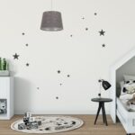 Lampa suspendata cu abajur pentru camera copiilor, 122 x 27 cm, turcoaz - imagine 4