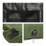 Dus portabil pentru drumetii/camping, 20L, verde - imagine 9