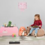 Lampa suspendata cu abajur pentru camera copiilor, 158 x 35 cm - imagine 2