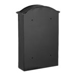 Cutie postala, design nostalgic, 42 x 28 x 10 cm, negru - imagine 2