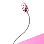 Stand Pernuta pentru laptop cu led ,roz, Relaxdays - imagine 4