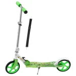 Trotineta ''Soccer Player'', roti 205 mm / ABEC7, Pliabila, verde, Juskys