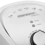 Friteuza cu aer cald, Airfryer XL 3,6 litri, 1500 W, 9 programe + carte retete, alba - imagine 7