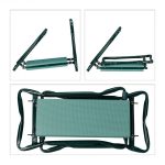 Scaun gradinarit cu pernuta de genunchi, max. 150 kg, Relaxdays - imagine 8