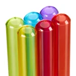 Set colorat 6 pahare shot, cu suport, Relaxdays - imagine 4