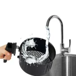 Friteuza cu aer cald, Airfryer XXL, 6,5 litri, display digital touch+9 programe, Monzana - imagine 8