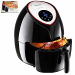 Friteuza cu aer cald, Airfryer XXL, 6,5 litri, display digital touch+9 programe, Monzana