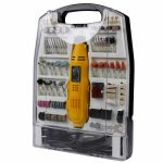 Set scule slefuire/gravare 245 piese +minislefuitor,Timbertech - imagine 7