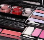 Trusa de machiaj cu 51 piese "Classic Diva", farduri, luciuri de buze, iluminator, pudră și accesorii, Vegan, Zmile Cosmetics - imagine 3