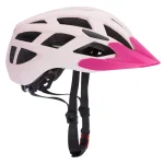 Casca copii roz , cu Led Avertizare,marimea M, 54cm,Deuba