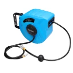 Furtun aer comprimat Deuba,10m,furtun1/4 inci cu tambur si strangere, fixare perete, rotire180 grade