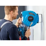 Furtun aer comprimat Deuba,10m,furtun1/4 inci cu tambur si strangere, fixare perete, rotire180 grade - imagine 5