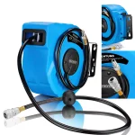 Furtun aer comprimat Deuba,10m,furtun1/4 inci cu tambur si strangere, fixare perete, rotire180 grade - imagine 6