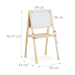 Tabla magnetica de scris 2 fete, 65-77 cm, pliabila, +3 ani - imagine 8
