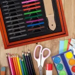Set pictura profesional 48 piese,grafit si carbune,Relaxdays - imagine 5