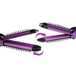 Ondulator Dunlop 3 in 1,invelis ceramic,led - imagine 8