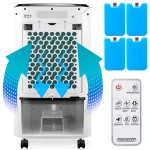 Multifunctional 4 in 1,aer conditionat,purificare aer cu ionizare,umidificator,ventilator,Monzana - imagine 4