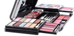 Trusa de machiaj cu 51 piese "Classic Diva", farduri, luciuri de buze, iluminator, pudră și accesorii, Vegan, Zmile Cosmetics - imagine 4
