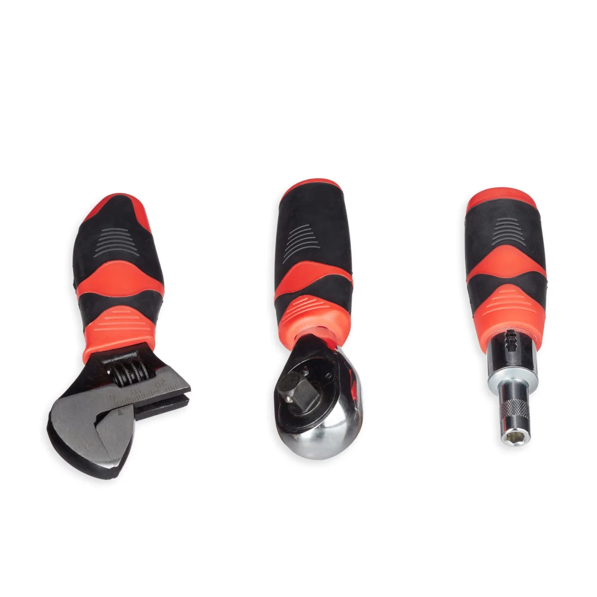 Mini trusa scule profesionala, set 45 piese,geanta plastic, crom-vanadiu, Relaxdays - imagine 7