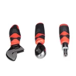 Mini trusa scule profesionala, set 45 piese,geanta plastic, crom-vanadiu, Relaxdays - imagine 7