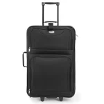 Set Genti Voiaj 5 Piese, 2 trolere + geanta umar laptop + 2 borsete cosmetice, textil, negru, Monzana - imagine 10
