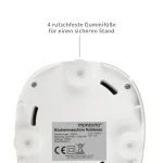 Robot de bucatarie Noblesse, 1000W, 4.5L, bol inox,capac antistropire, 7 viteze + impuls - imagine 2