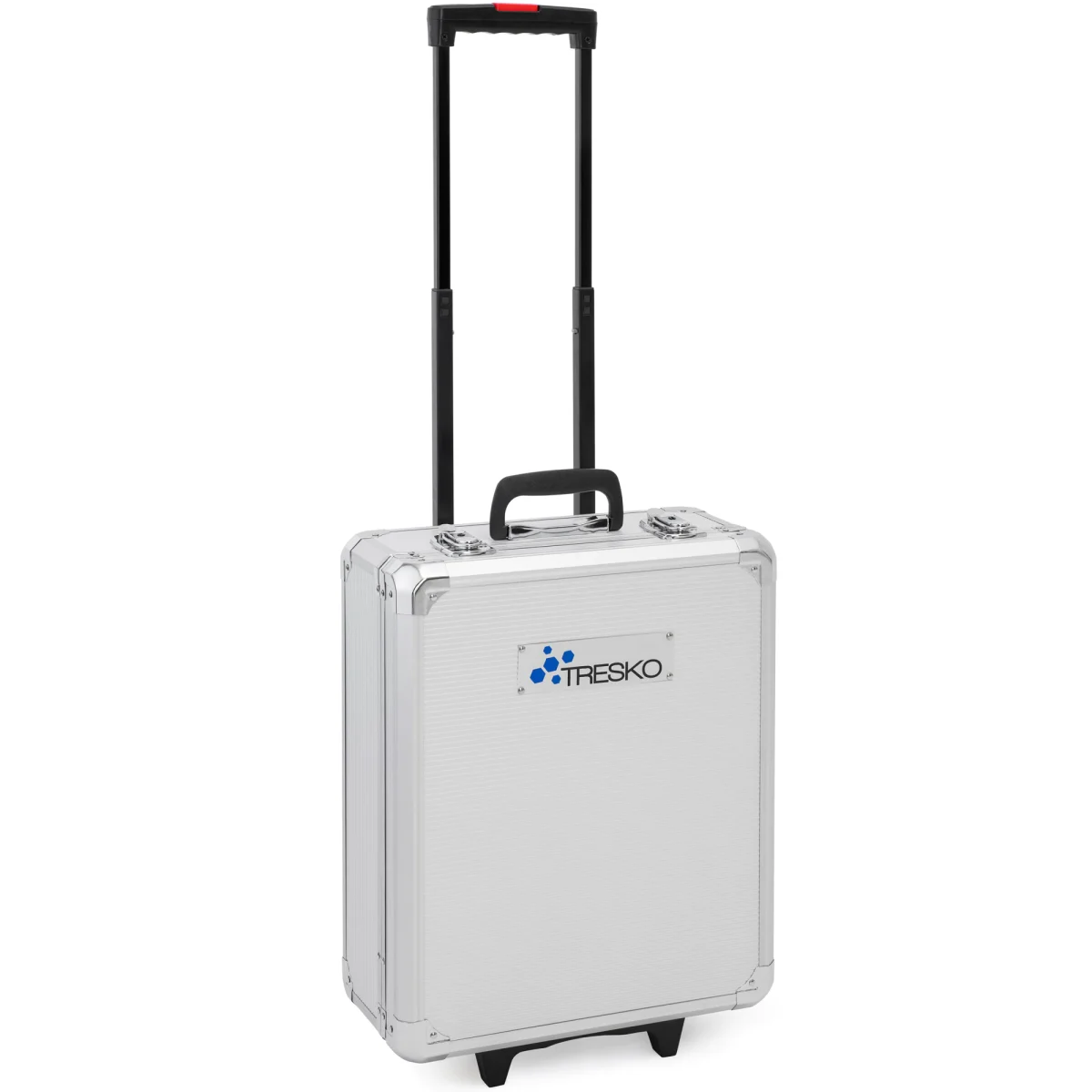 Set Trusa scule universala Tresko cu 735 piese crom-vanadiu + troler aluminiu - silver - imagine 3