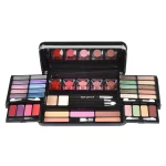 Trusa de machiaj cu 51 piese "Classic Diva", farduri, luciuri de buze, iluminator, pudră și accesorii, Vegan, Zmile Cosmetics