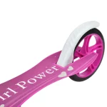 Trotineta ''Girl Power'', roti 205 mm / ABEC7, Pliabila, roz, Juskys - imagine 3