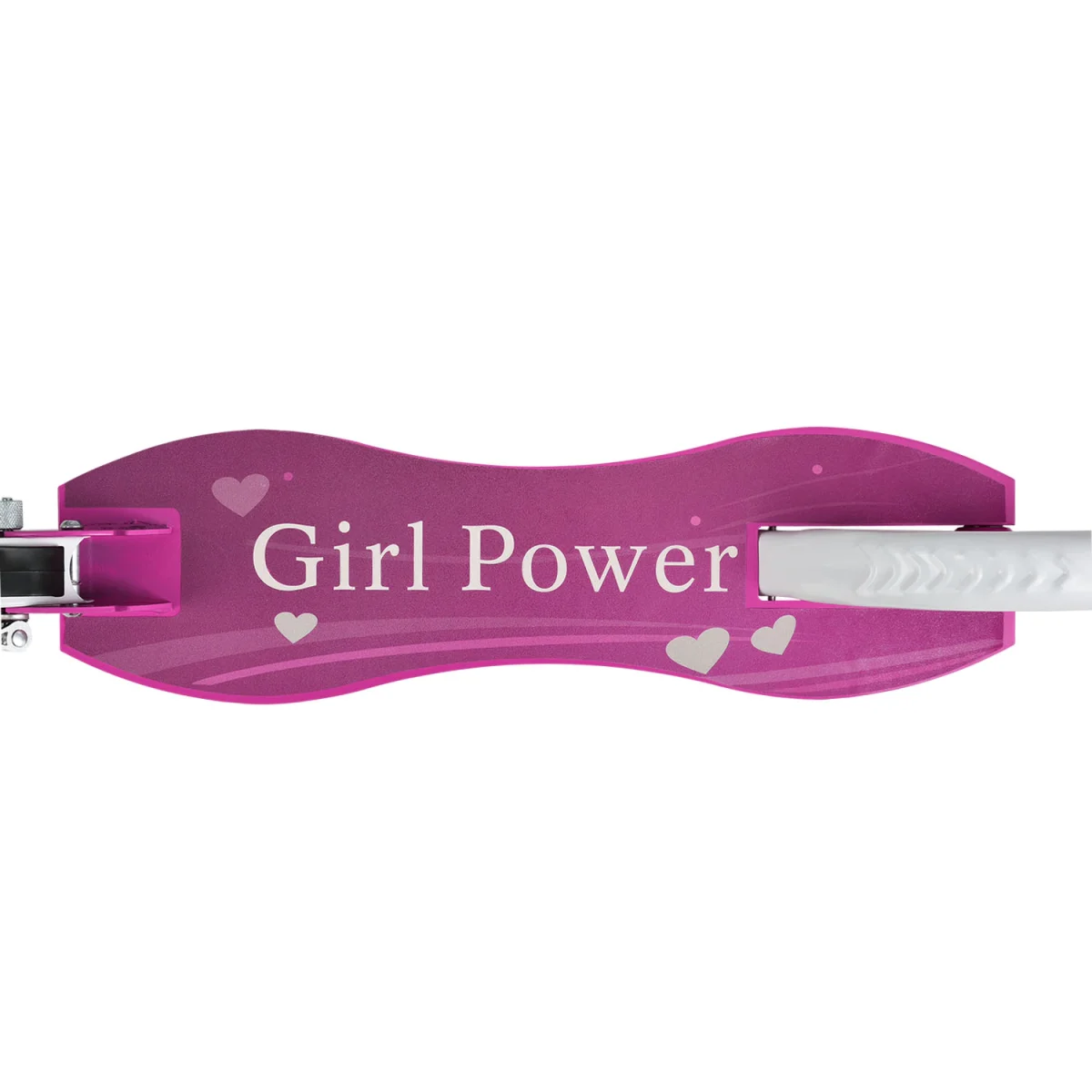 Trotineta ''Girl Power'', roti 205 mm / ABEC7, Pliabila, roz, Juskys - imagine 7