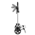 Carucior pentru cumparaturi, compartiment frigorific, capacitate 56 L si 50 kg, maner reglabil, gri, Juskys - imagine 5