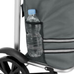 Carucior pentru cumparaturi, compartiment frigorific, capacitate 56 L si 50 kg, maner reglabil, gri, Juskys - imagine 4