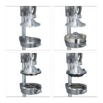 Storcator manual 2 in 1 Feliator fructe si legume, inox/fonta, ventuze prindere, argintiu - imagine 6
