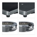 Storcator manual 2 in 1 Feliator fructe si legume, inox/fonta, ventuze prindere, argintiu - imagine 5