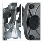 Storcator manual 2 in 1 Feliator fructe si legume, inox/fonta, ventuze prindere, argintiu - imagine 4