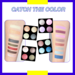 Trusa machiaj "Acrylic" 42 piese, farduri, oglinda + geanta transparenta Zmile Cosmetics, Vegan - imagine 3