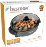 Tigaie electrica multifunctionala Bestron, diametru 40 cm, 1.500 W - imagine 6