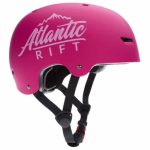 Casca de protectie "Atlantic Rift", marimea S, captusita, rezistenta la socuri, roz