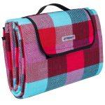 Patura picnic/camping, izolata termic si impermeabila cu maner, 195 x 150 cm, pentru 2-6 persoane