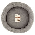 Culcus pentru animale de companie, diametru 40 cm, gri - imagine 2