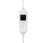 Patura Electrica 200x180 cm, 9 trepte de temperatura, Visiniu, Sinnlein - imagine 2
